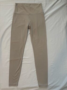 ODODOS Taupe Beige High Rise Yoga Leggings Women’s Medium
